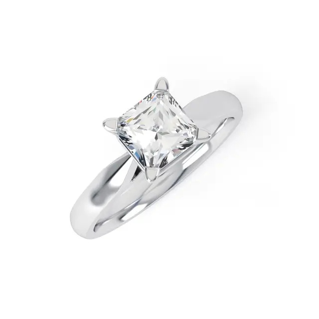 Phoenix Solitaire Ring